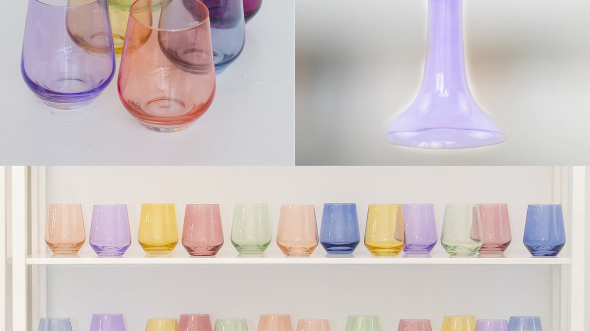 Estelle Colored Glassware