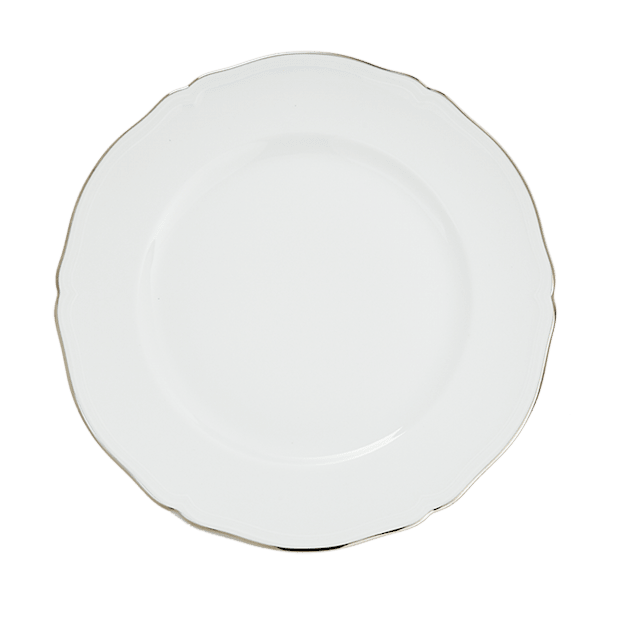 Ginori 1735 Corona Platino Dinner Plate