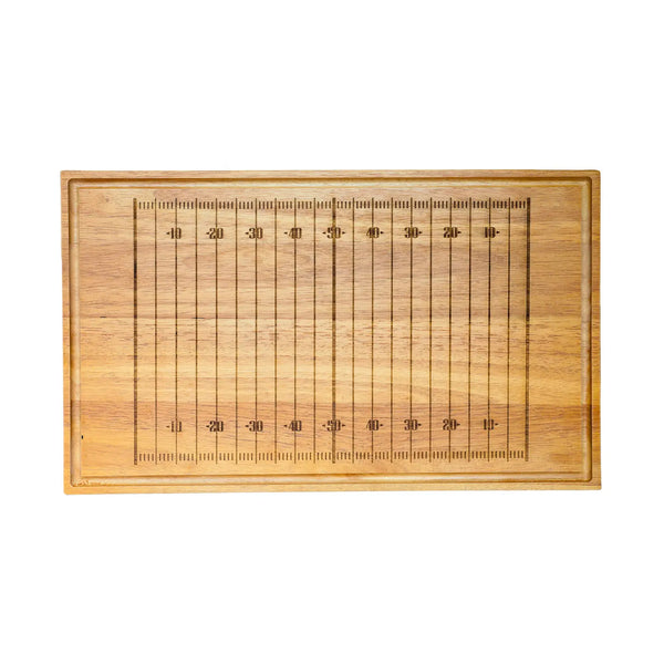 "Go Birds!" Football Field Wood Board