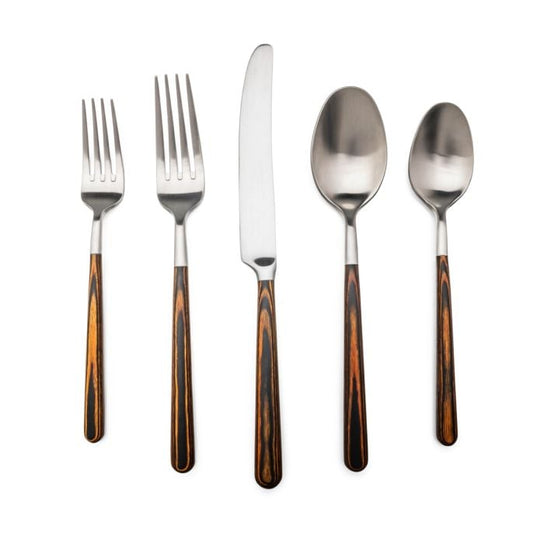 Simon Pearce Hampton Hazel 5-Piece Flatware Setting