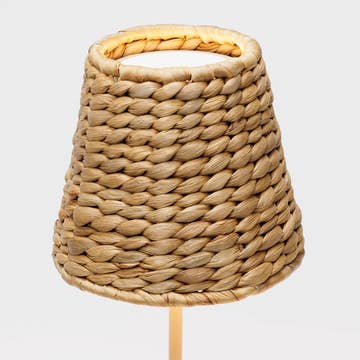 Empire Water Hyacinth Woven Wicker Shade