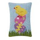 Easter Chick Eggs Hook Pillow