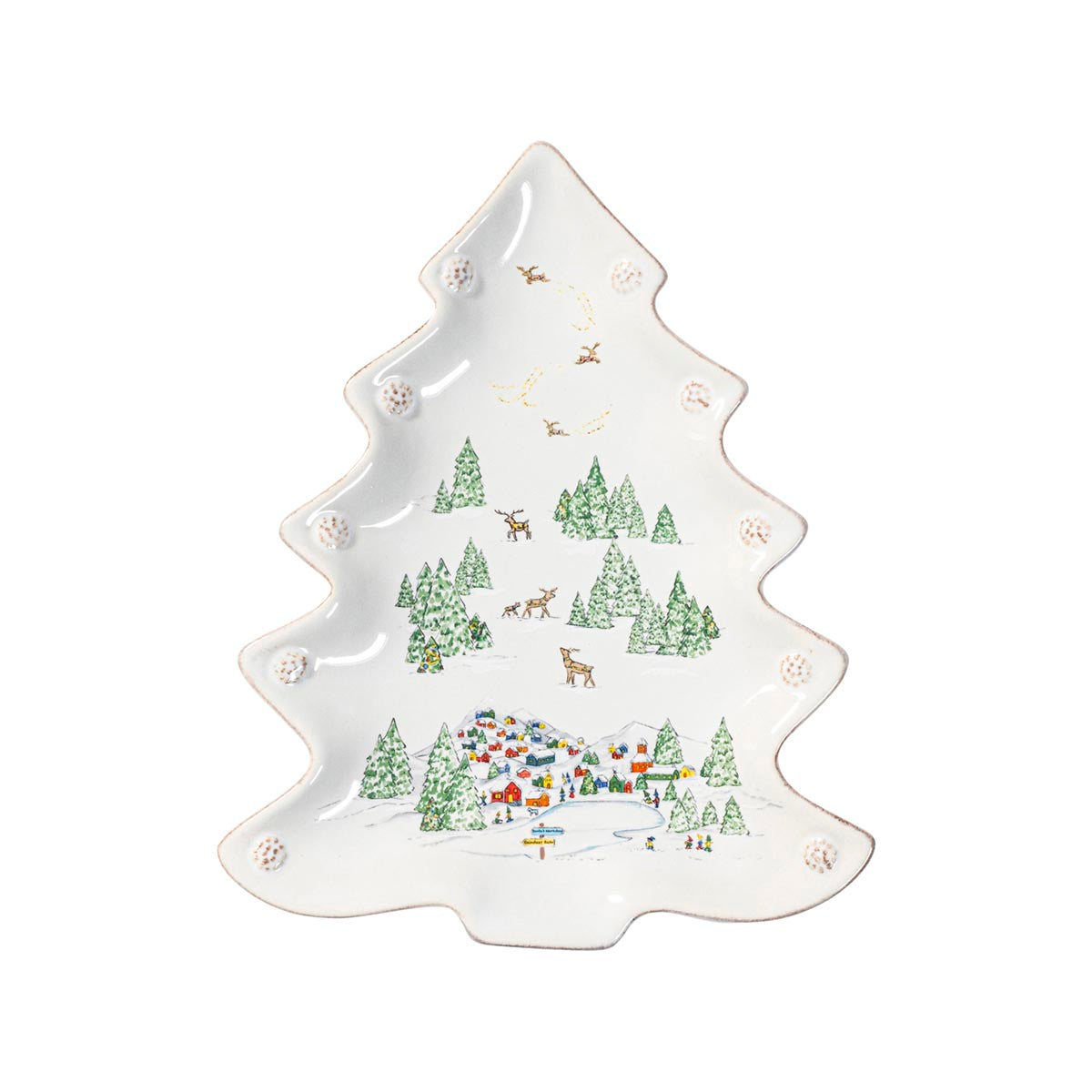 Juliska Berry Thread North Pole Small Tree Tray – The Little