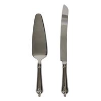 Juliska Berry & Thread Cake and Server Set/2pc - Polished