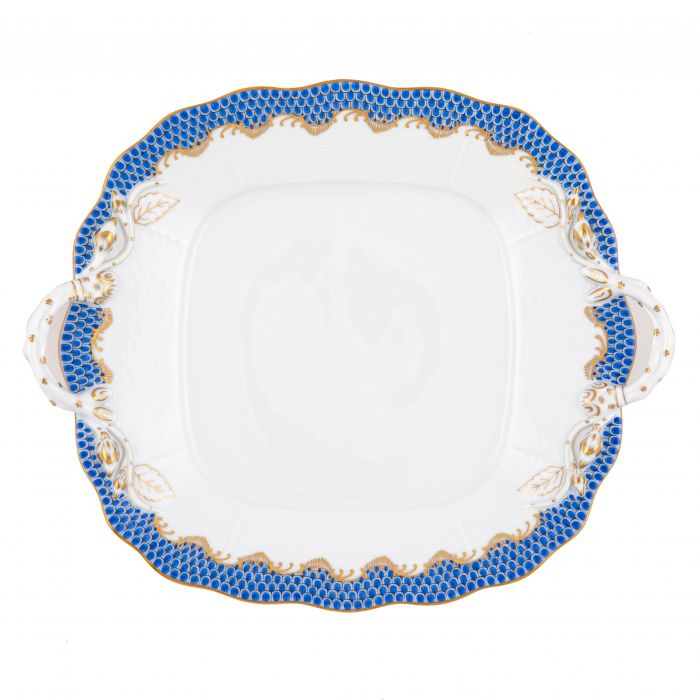 Herend Blue Fish Scale Dinnerware