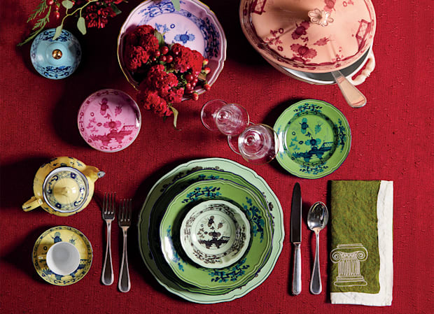 Ginori 1735 Oriente Italiano Malachite Collection – The Little