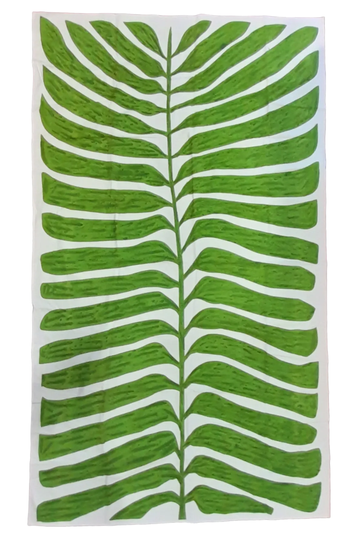 Hand Painted Cotton Tablecloth IKB79