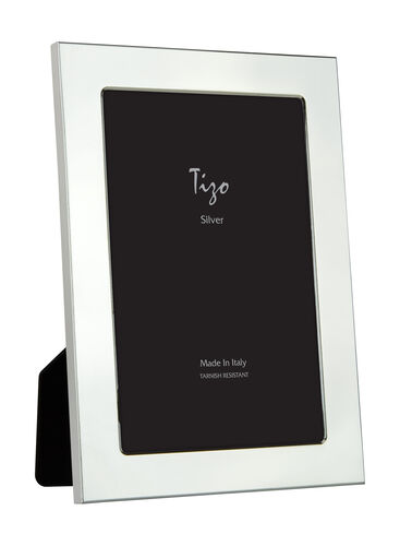 Tizo Smooth Silverplate Frame 4x6