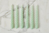 Twisted Taper Candles, Set of 6