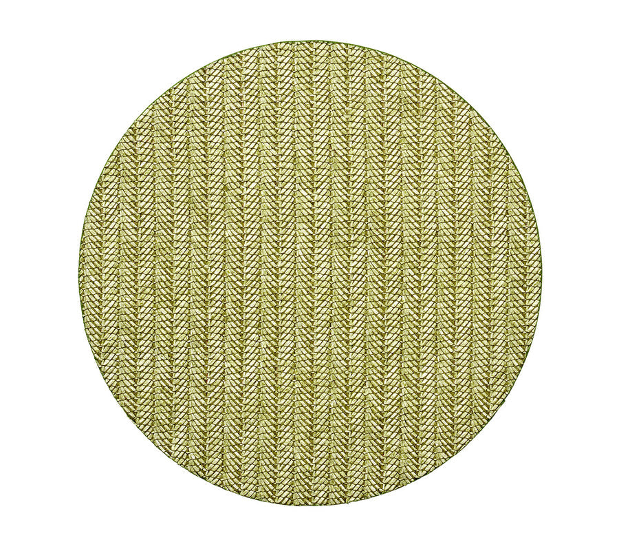 Kim Seybert Chevron Placemat in Moss