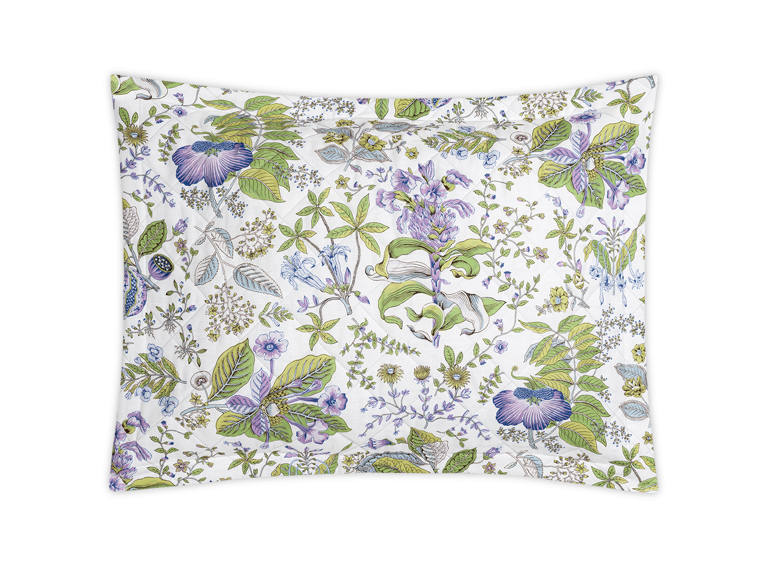 Matouk Pomegranate Linen Quilted Sham