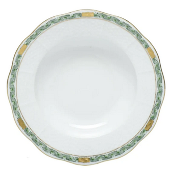 Herend Chinese Bouquet Garland Green Dinnerware