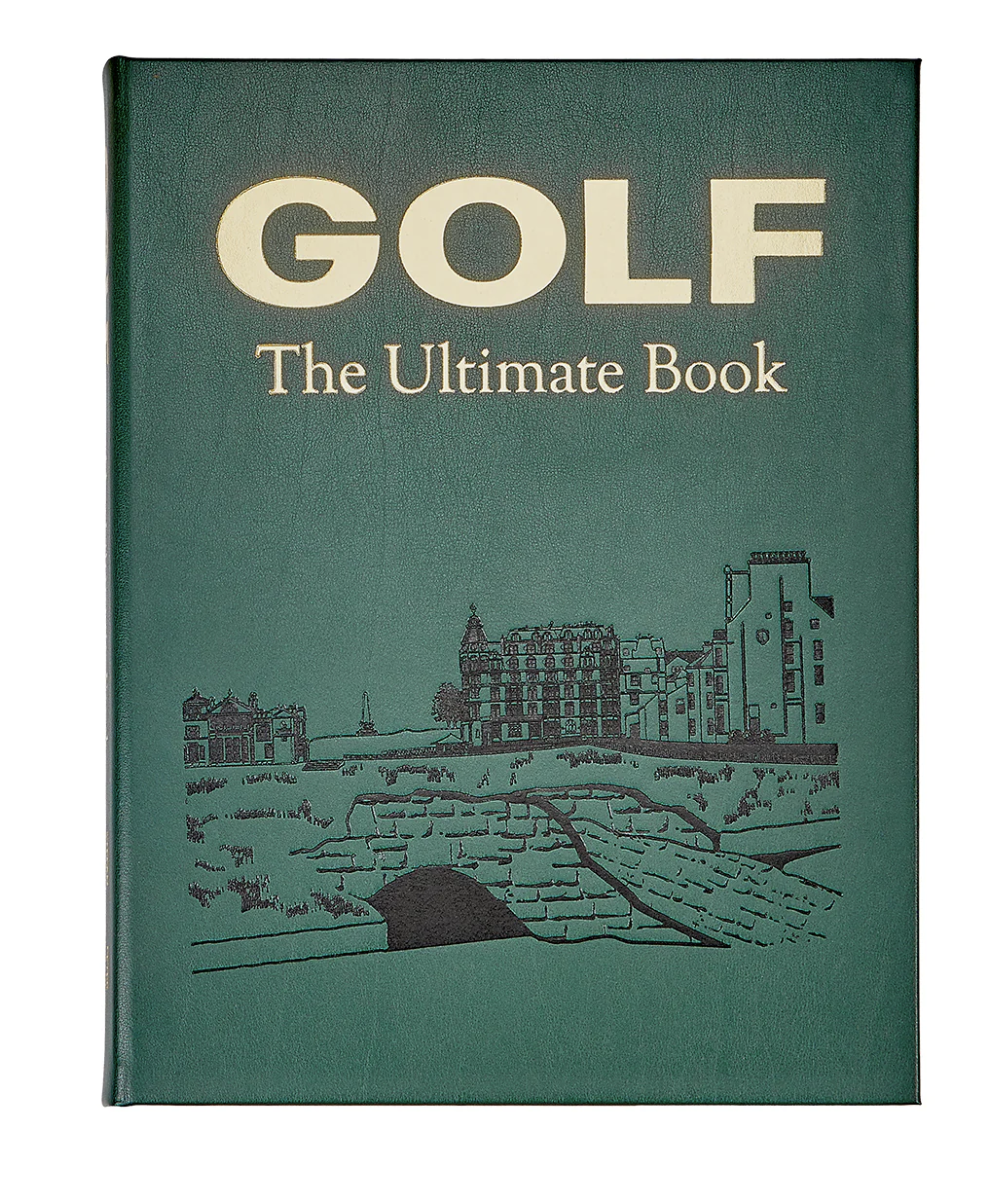 Golf:The Ultimate Book- Green Bonded Leather