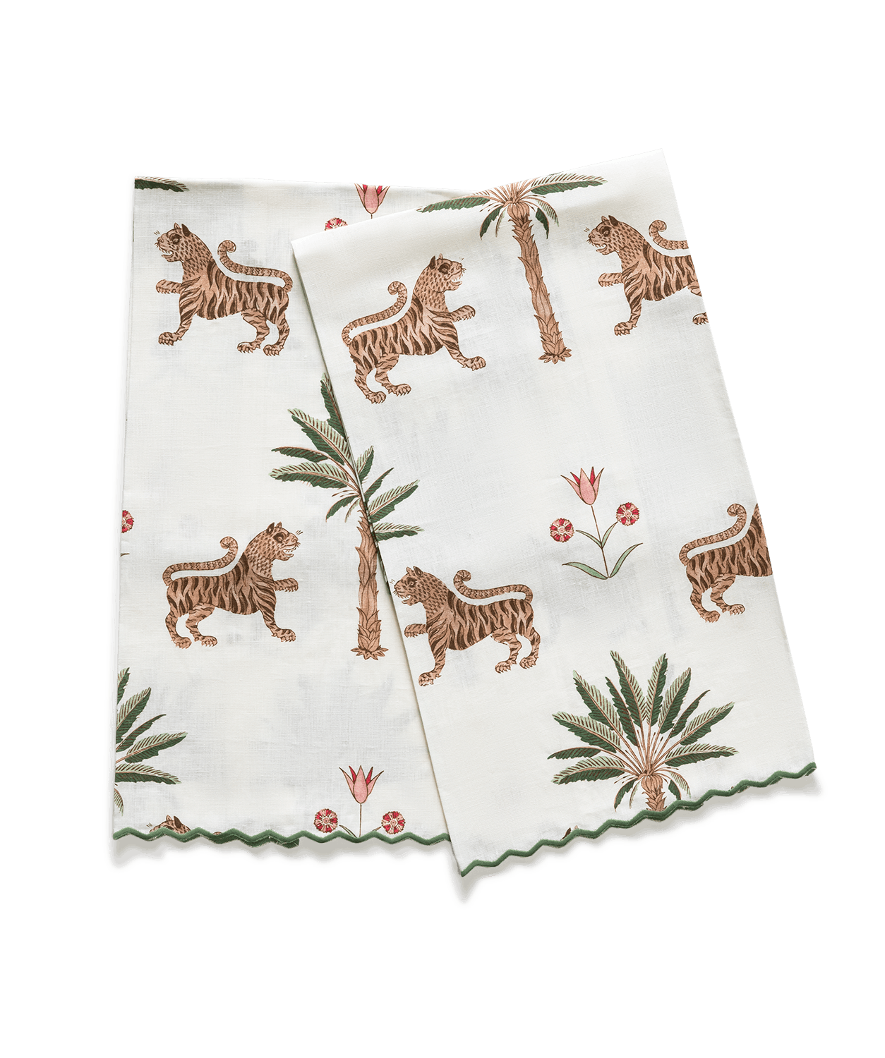 Matouk Tiger Palm Guest Towels