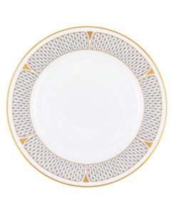 Herend Art Deco Gray Dinnerware Collection