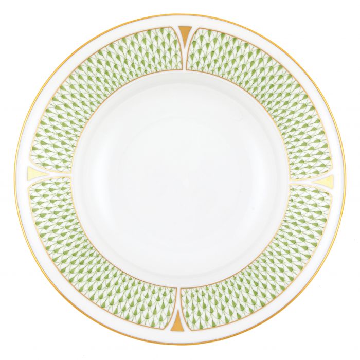 Herend Art Deco Green Dinnerware Collection