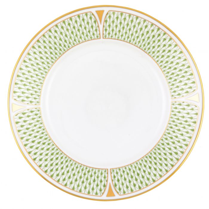 Herend Art Deco Green Dinnerware Collection