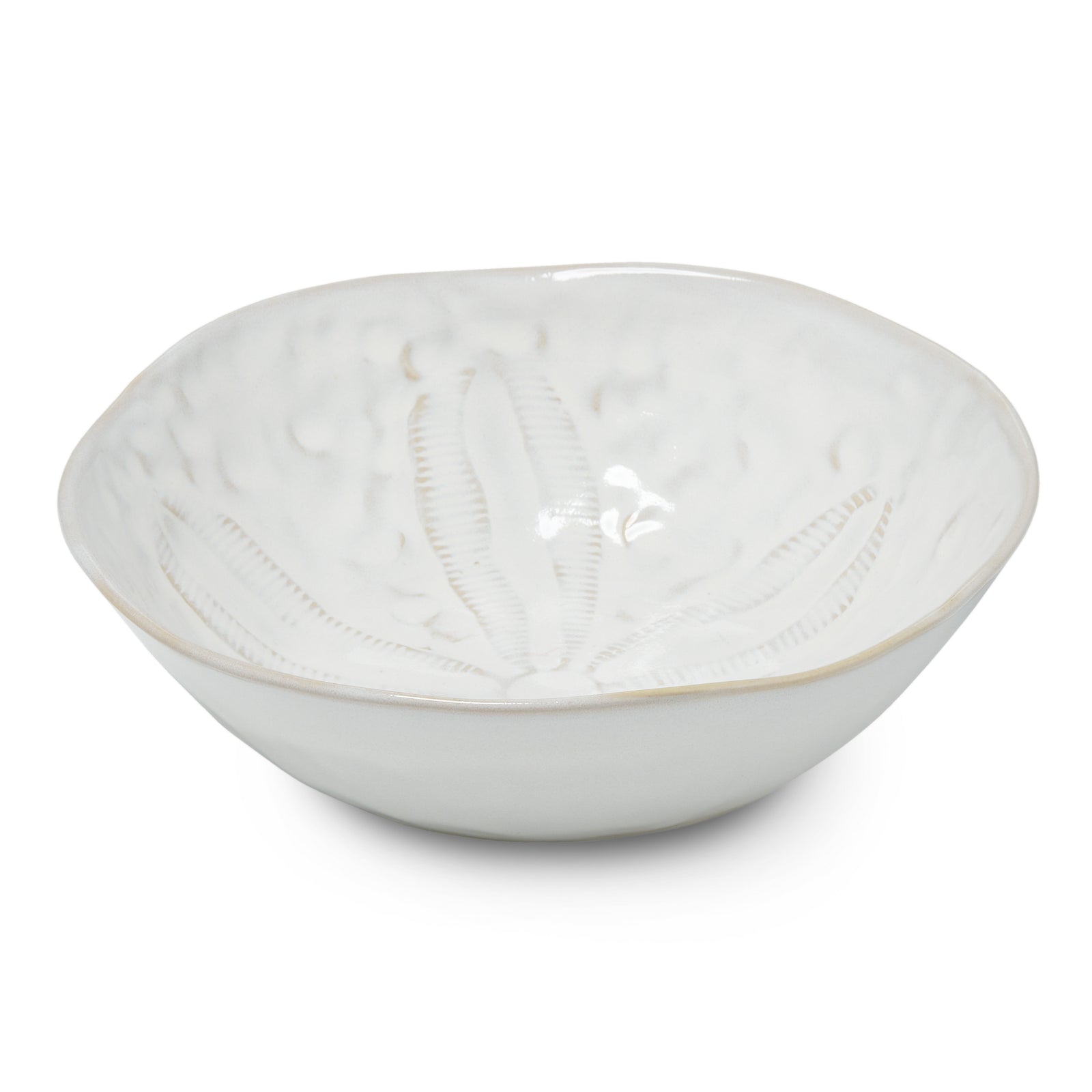 Simon Pearce Burlington Sand Dollar Cloud Dinnerware