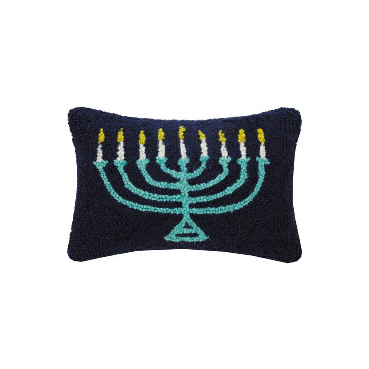 Menorah Hook Pillow