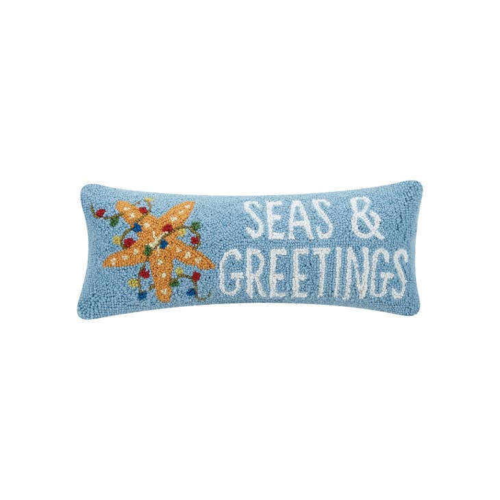 Seas & Greetings Hook Pillow
