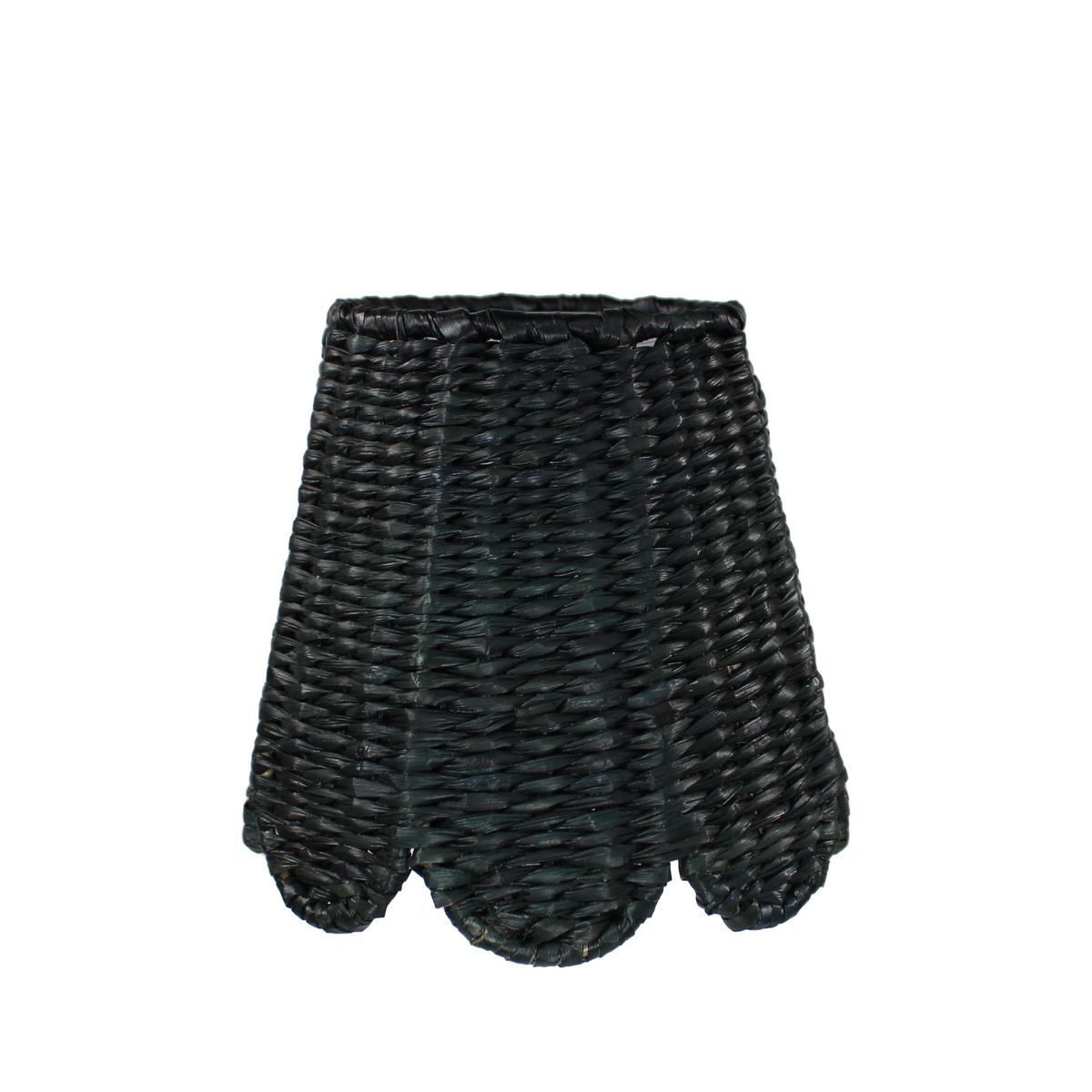 Maison Maison Design x Zafferano Scalloped Black Seagrass Shade
