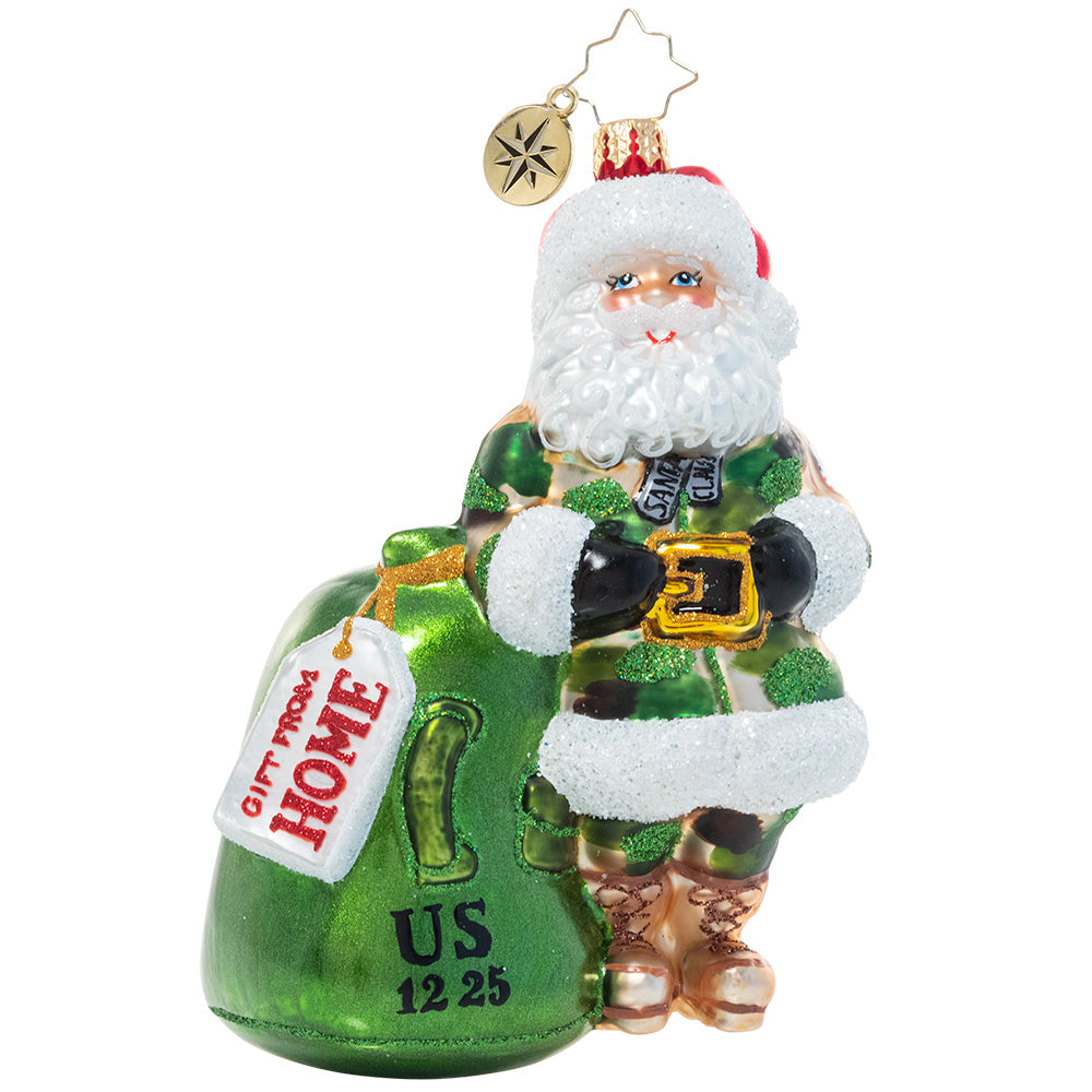 Camo Christmas Santa