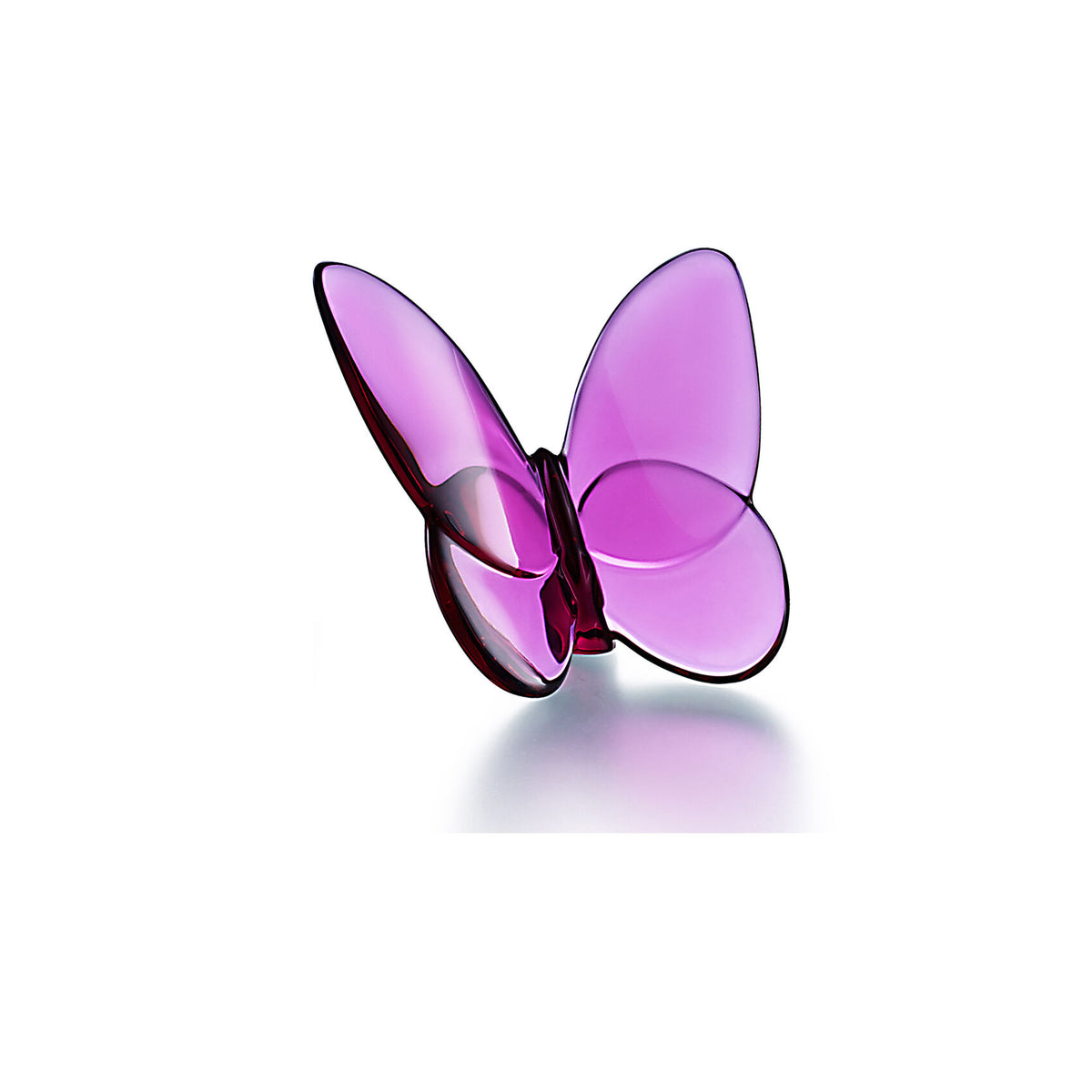 に*こ様 Baccarat ピンククリスタル 蝶のアート Baccarat Peony Pink Butterfly – The Little House Shop