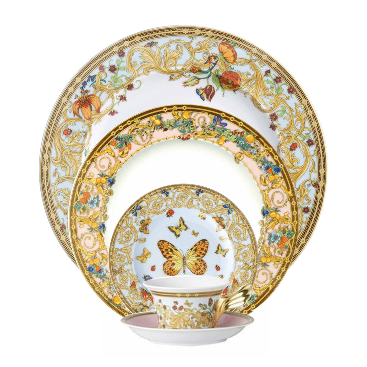 Versace by Rosenthal Butterfly Garden Dinnerware Collection – The