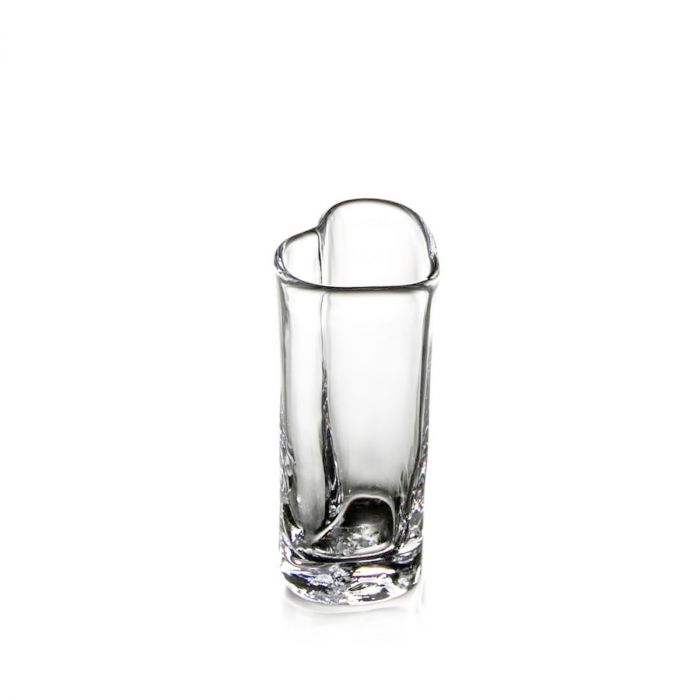 Simon Pearce Highgate Heart Bud Vase in Gift Box