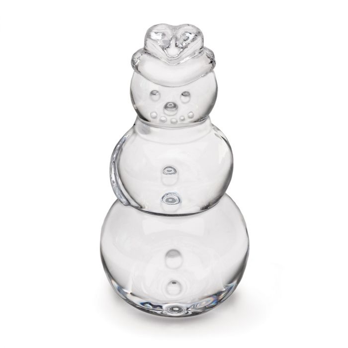 Simon Pearce Snowman Medium in Gift Box