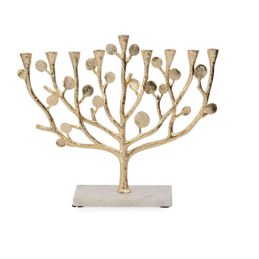 Michael Aram Botanical Leaf Gold Menorah