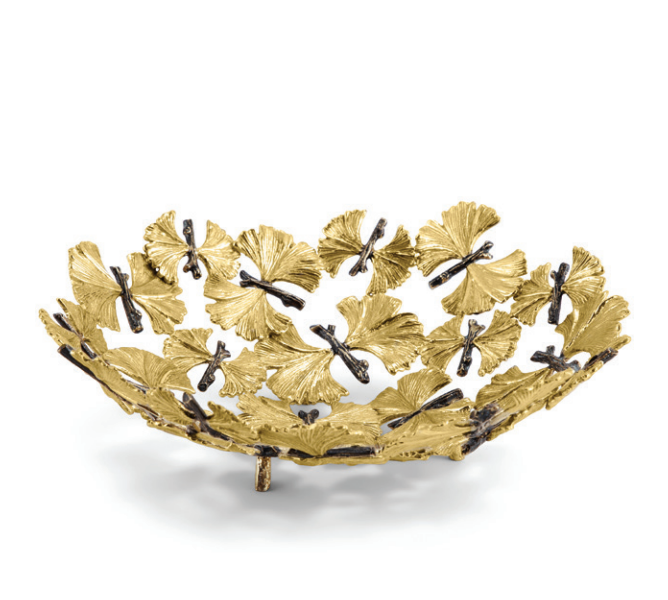 Michael Aram Butterfly Gingko Bread Basket