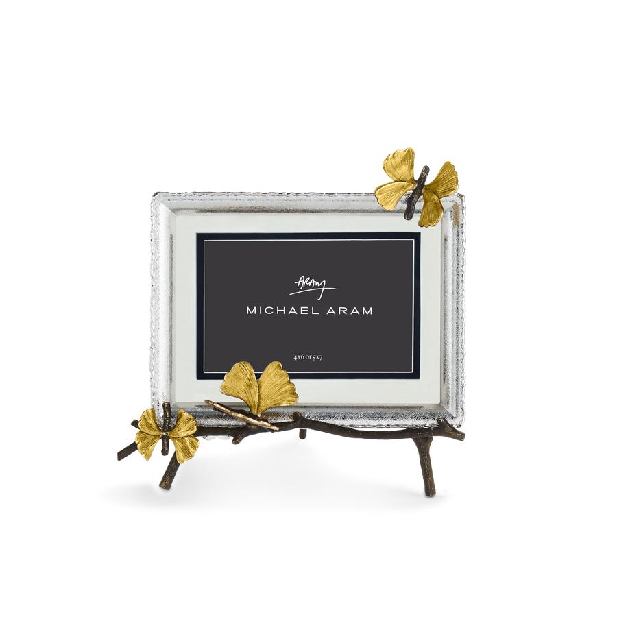 Michael Aram Black Orchid Easel Photo Frame