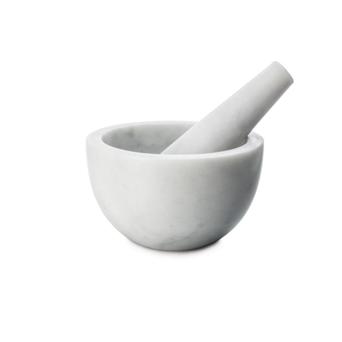 Mortar & Pestle-White Marble-XL - PLENTY Mercantile & Venue