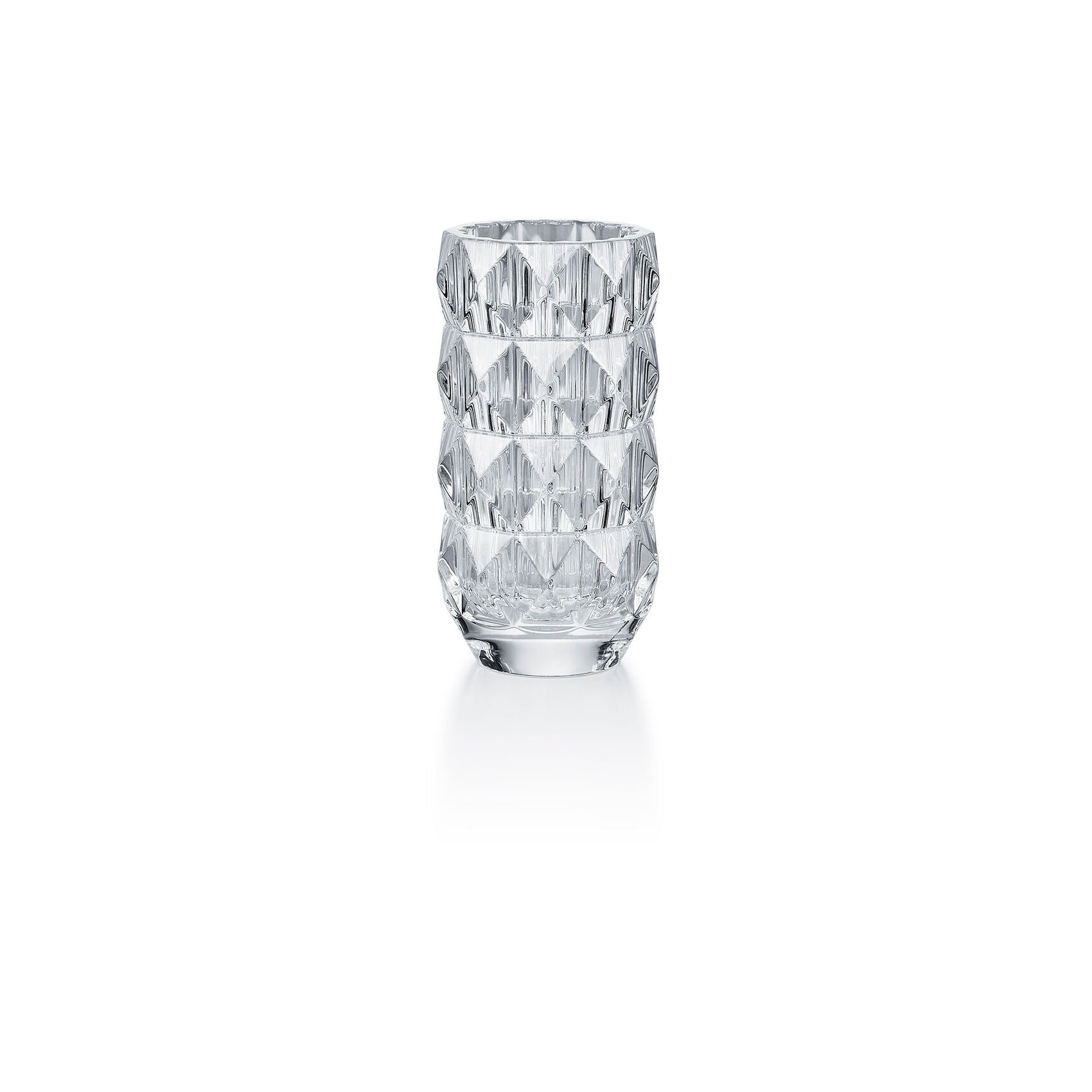Baccarat Louxor Round Vase Clear