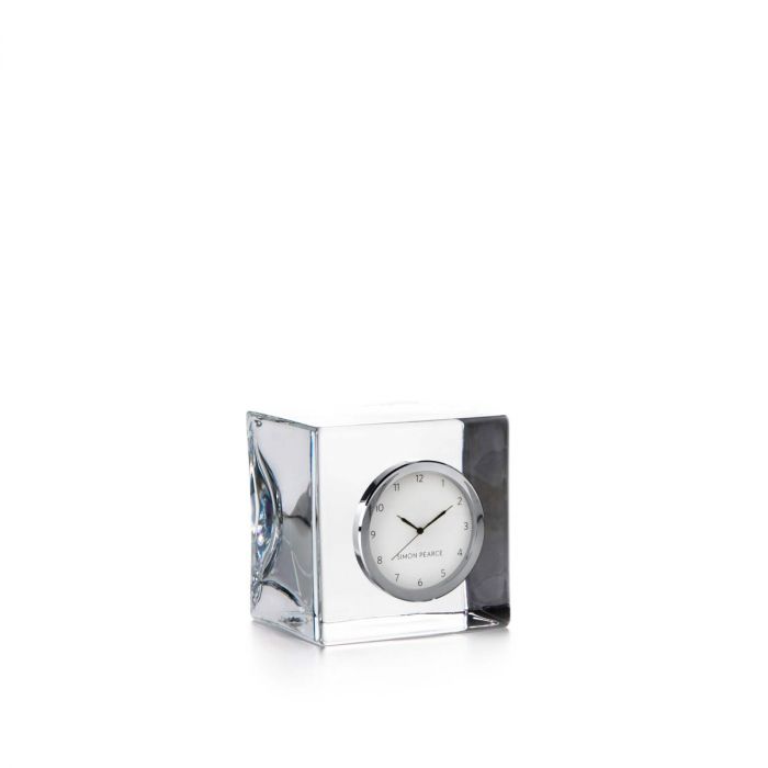 Simon Pearce Woodbury Clock in Gift Box