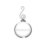 Simon Pearce Grateful Ornament