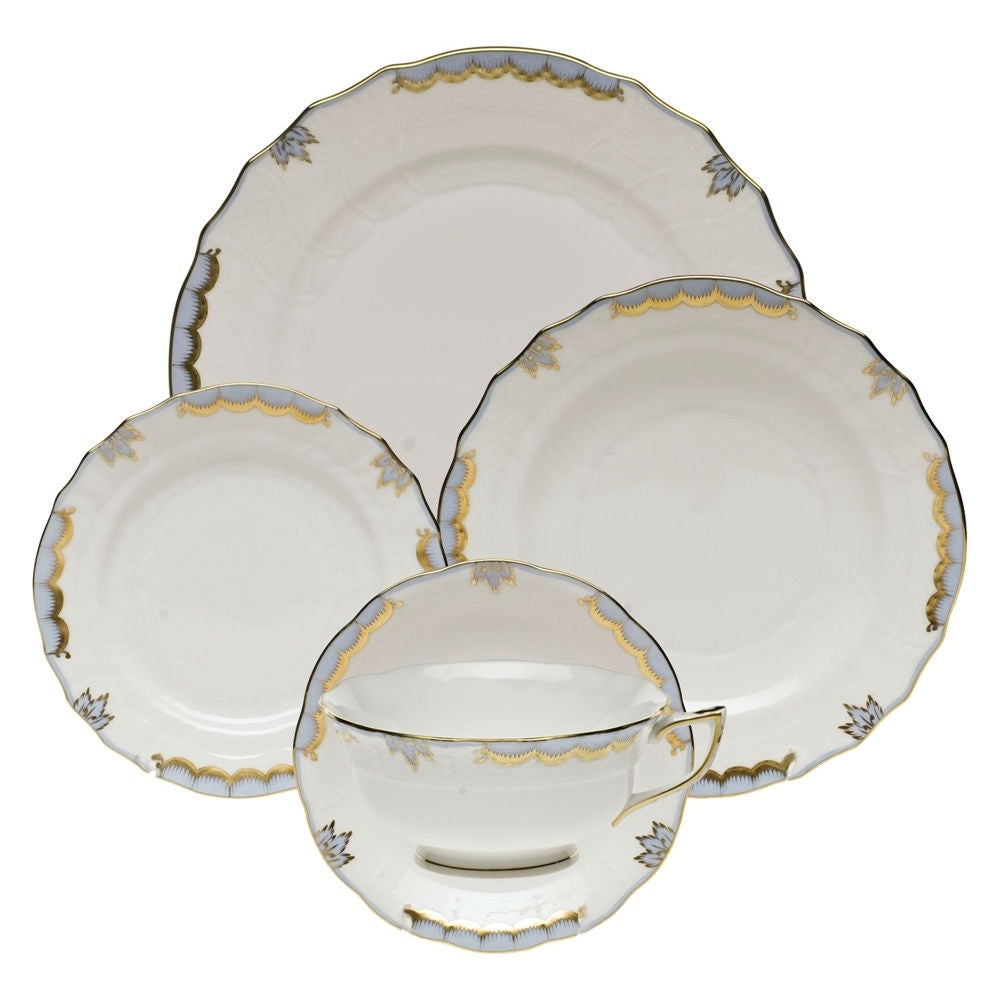 Herend Princess Victoria Light Blue Dinnerware