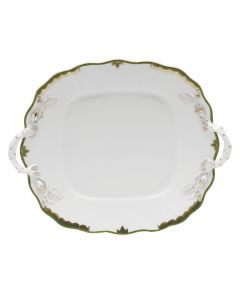 Herend Princess Victoria Dark Green Serveware