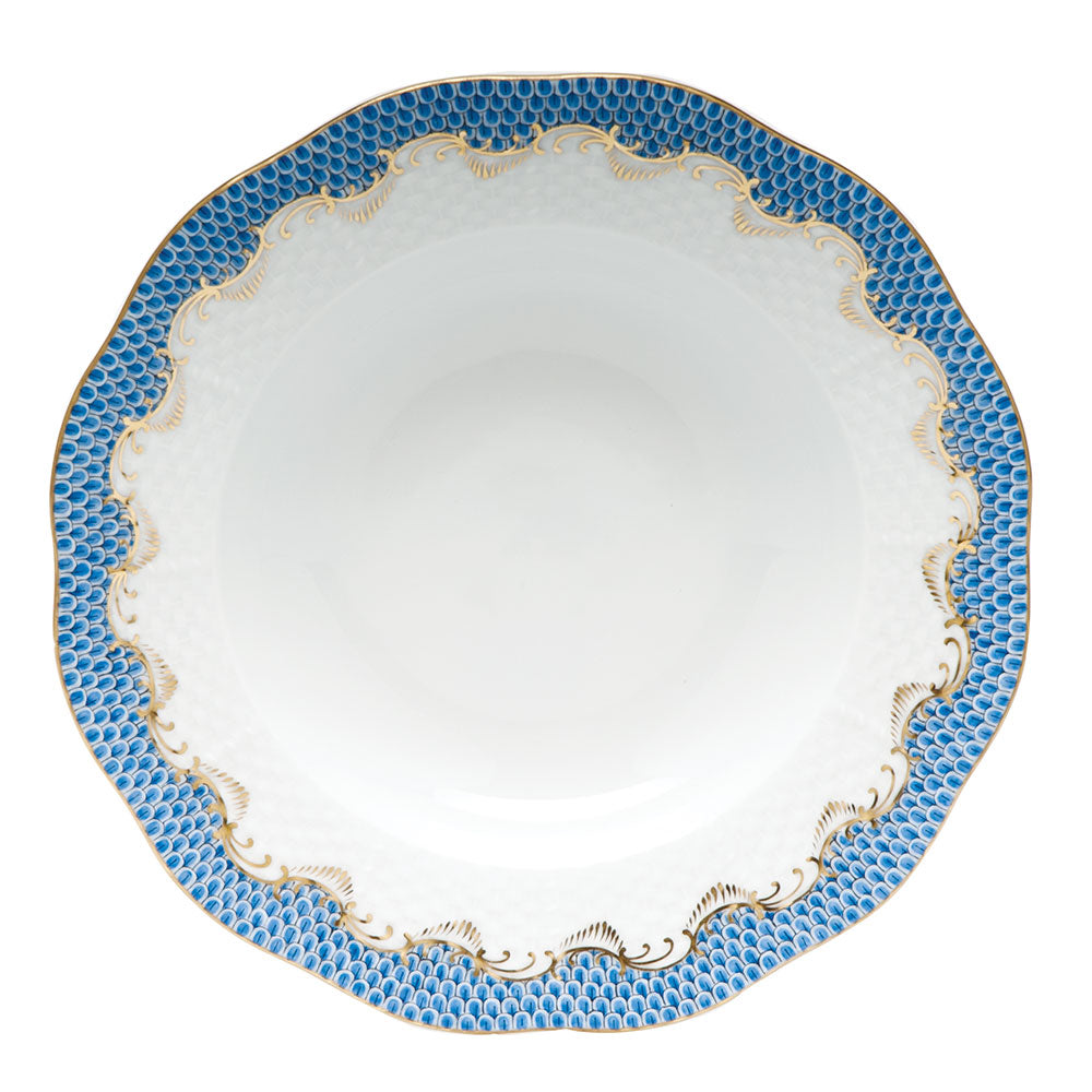 Herend Blue Fish Scale Dinnerware