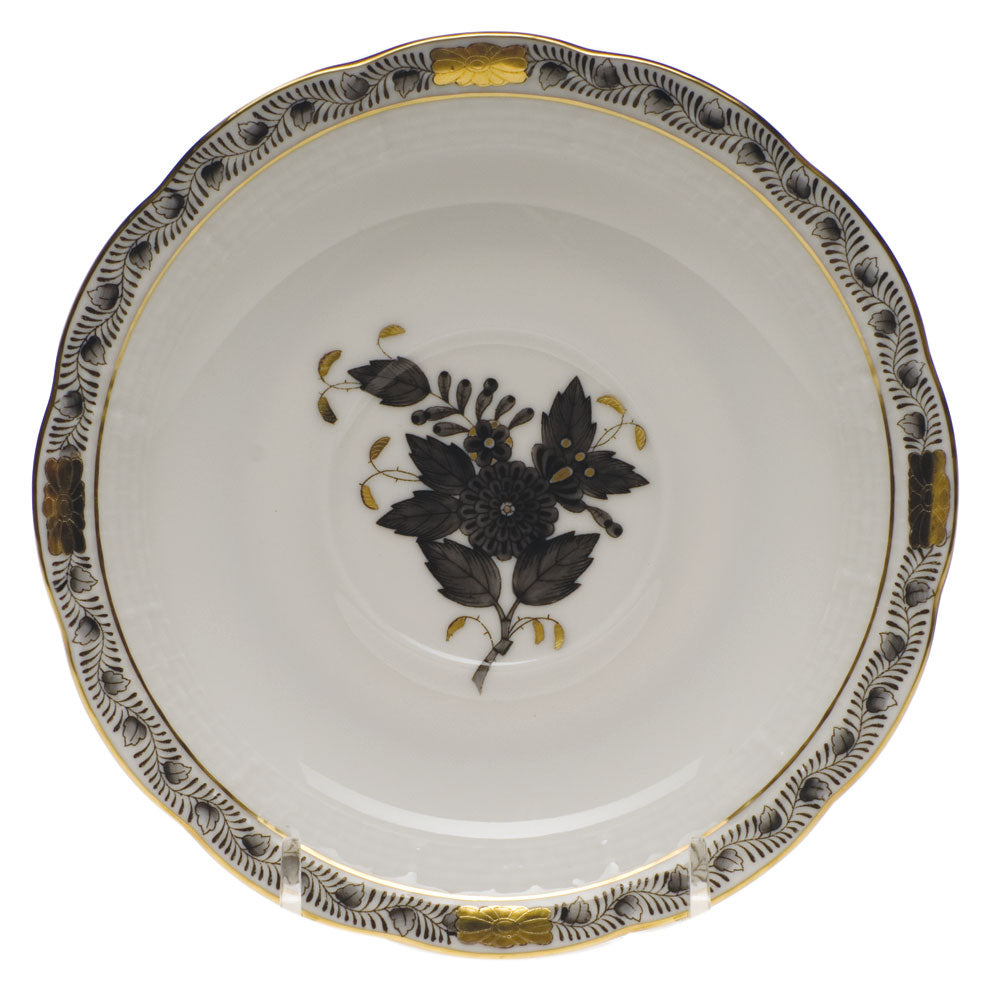 Herend Chinese Bouquet Black Dinnerware