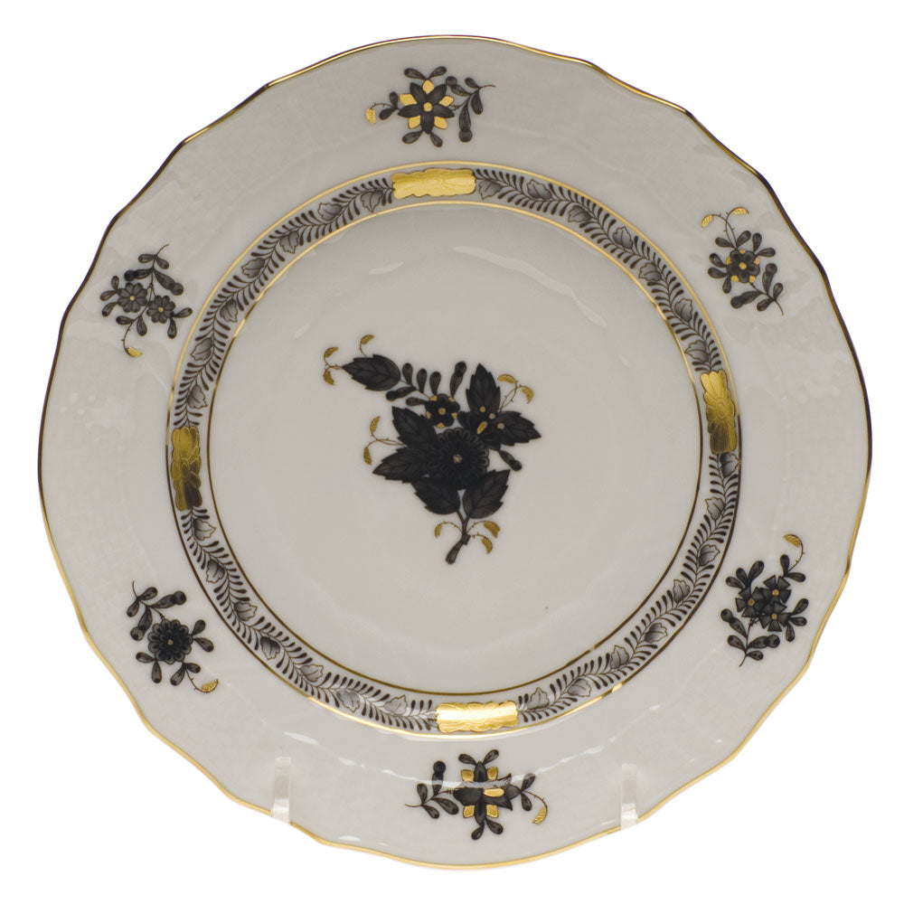 Herend Chinese Bouquet Black Dinnerware