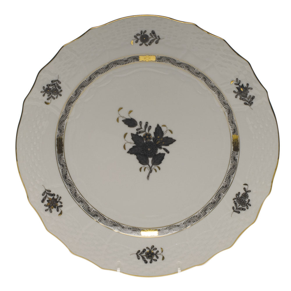 Herend Chinese Bouquet Black Dinnerware