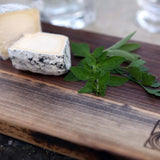 Medium Single Live Edge Wood Cutting Board, Walnut