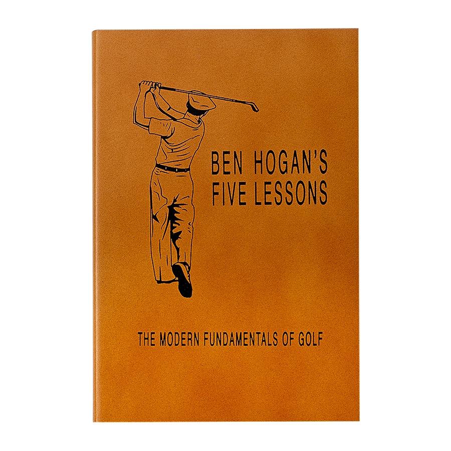 Ben Hogan's Five Lessons- Bonded Tan Leather – The Little House Shop