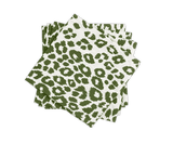 Matouk Iconic Leopard Napkins, Set of 4