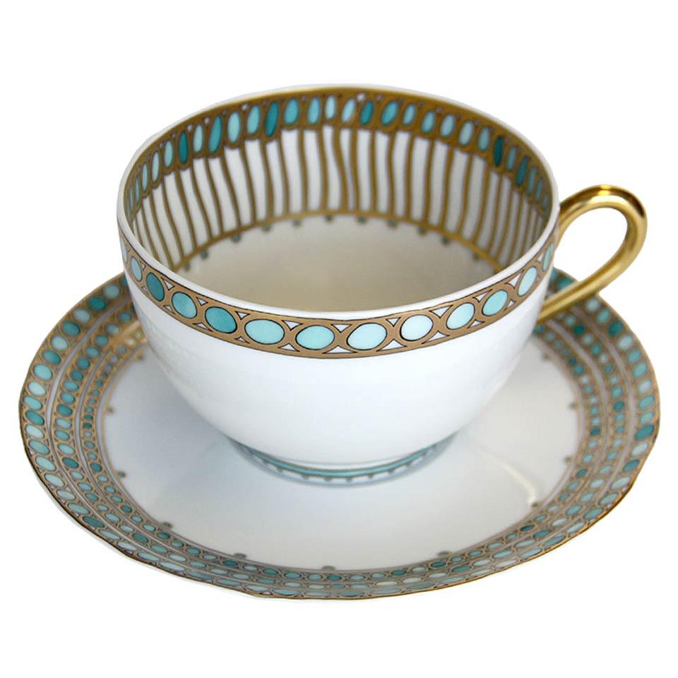 R. Haviland & C. Parlon Syracuse Turquoise Dinnerware