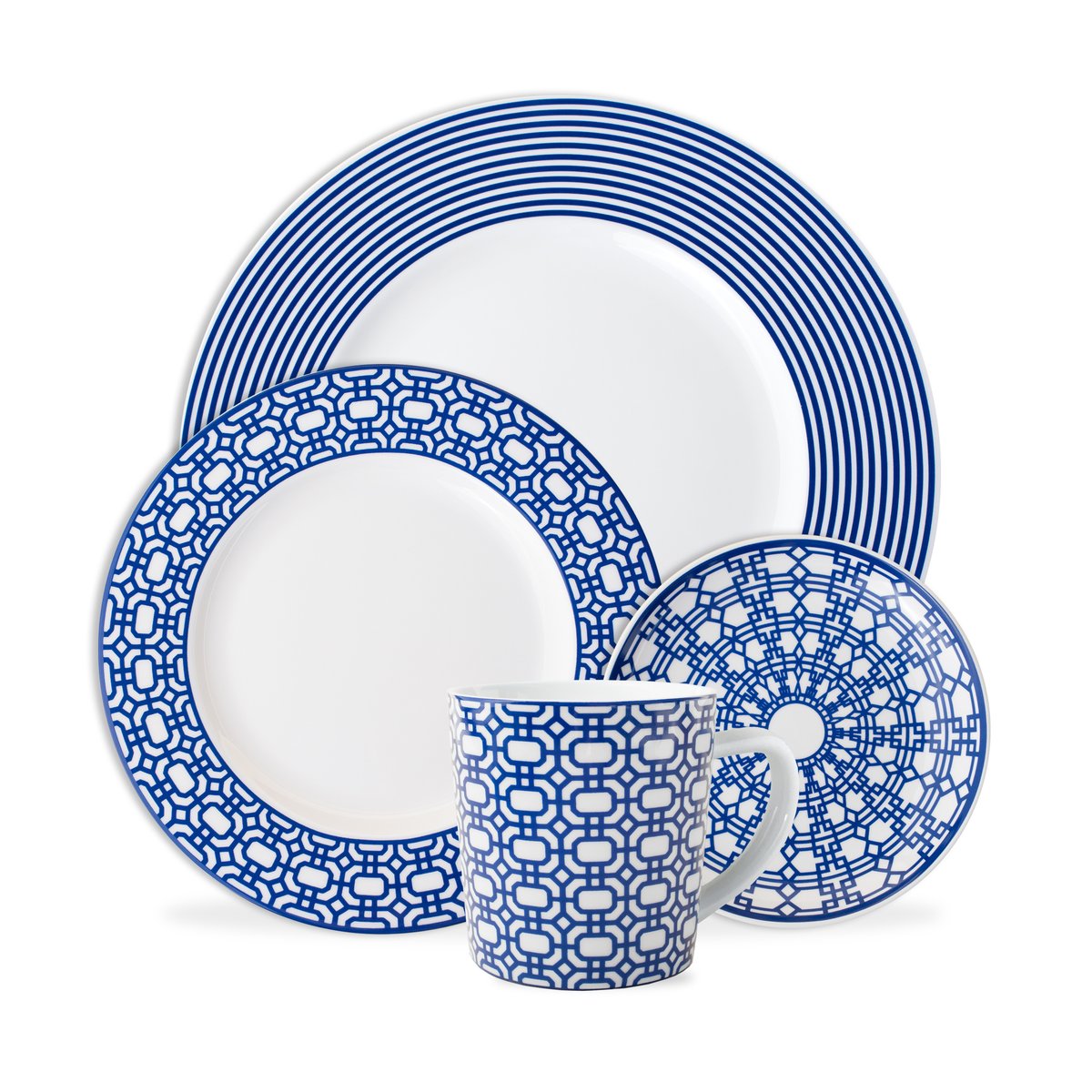 Caskata Newport Stripe Dinnerware