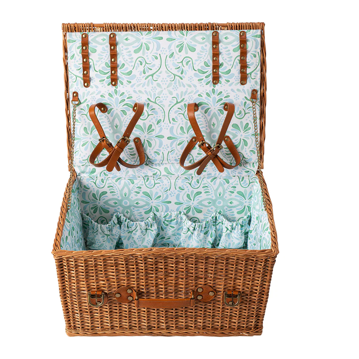 Juliska Iberian Sage Picnic Basket The Little House Shop