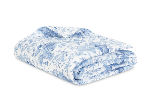 Matouk Pomegranate Linen Quilt